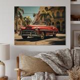 Williston Forge Miami Cuban Car Influence On Wood Print Metal in Brown | 24 H x 32 W x 0.78 D in | Wayfair 73230292E16042929ACF8B00D0EDAEC1