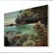 Dovecove Aslak Rocky Beach Rocky Archways I On Wood Print Metal in Brown | 30 H x 40 W x 0.78 D in | Wayfair F450EE8ECD5E44B3AA48ED5AC5924457