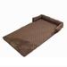 Tucker Murphy Pet™ Sofa Buddy Pet Bed Furniture Cover Polyester/Cotton in Brown | 5.9 H x 35.4 W x 53.2 D in | Wayfair