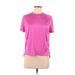 Nike Active T-Shirt: Pink Activewear - Women's Size Medium