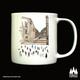 PL: Crowther Street, Stockport, England, Inspired, illustrated, Tribute - Fine Bone China - Pint Mug