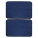 2Pcs Reusable Uroclepsia Changing Pads Incontinence Urinary Pads for Elderly (Dark Blue)