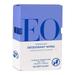 Eo Natural Deodorant Wipes 6 Wipes (Pack Of 12) French Lavender Organic Plant-Based With Pure Essential Oils