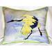 Betsy Drake Yellow Crane Indoor & Outdoor Throw Pillow 16 x 20 in.