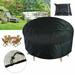 Patio Furniture Covers 73 x 43 Waterproof Round Patio Table And Chair Set Cover Round Table Covers