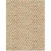 Tortola Area Rug Indoor Outdoor Accent Carpet Cinnamon 7 x12