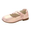 Shoes For Boys Girl Shoes Small Leather Shoes Single Shoes Dance Shoes Girls Performance Shoes Girls White Sneakers Pink 8 Years-9 Years