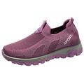 nsendm Female Shoes Adult Casual Winter Shoes for Women Shoes Tennis Breathable Fashion Sport Shoes Womens Casual Shoes Wide Width Purple 6.5