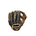Mizuno Prospect Select Series Infield Baseball Glove 11 Size 11 Right Hand: Black-Brown (R980)