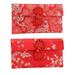 2pcs Red Packets Chinese Envelopes Classic Knot Red Envelopes for New Year