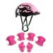 Kayannuo Christmas Clearance 7Pcs Kids Bike Helmet Toddler Helmet Kids Sport Protective Gear Set Boy Girl Child Cycling Helmet with Knee Pads Elbow Pads Wrist Guards Youth Skateboard Helmet for Kids