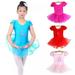 BULLPIANO Girls Ballet Dance Short Sleeve Full Tulle Tutu Skirted Dress Ballerina Costumes for Girls Toddler