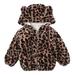 URMAGIC Toddler Girls Winter Warm Coats Jacket Hooded Coat Faux Thicken Baby Snowsuit Outwear Coat with Pockets
