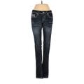 Wax Jean Jeans - Mid/Reg Rise: Blue Bottoms - Women's Size 1