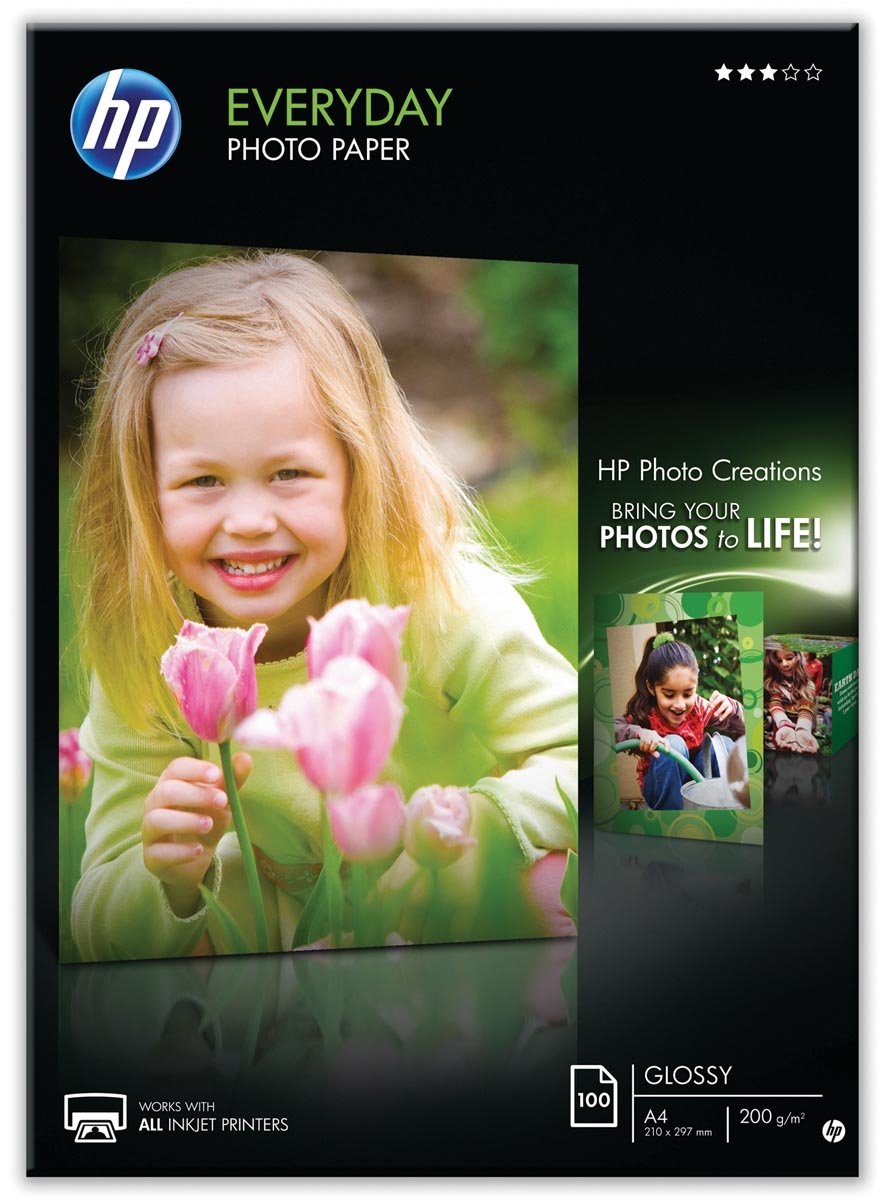 hp Fotopapier-Standard, DIN A4 glossy, 200g, Image