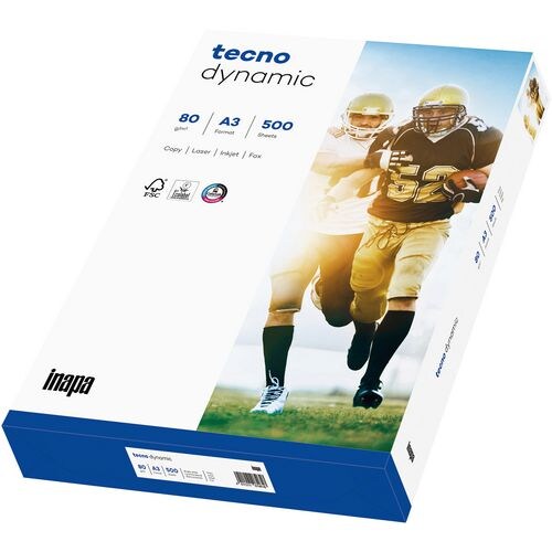 tecno Dynamic DIN A3 Druckerpapier Weiß 80 g/m² 500 Blatt Image