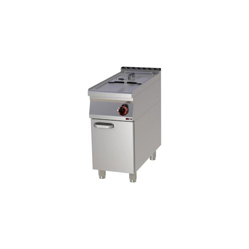 Groju Gastro Elektro Fritteuse Friteusse Standgerät Unterbau 17 Liter 400x900x900 mm 50-190°C 13,5 kW