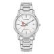 Women's Citizen Watch Silver Carthage Firebirds Eco-Drive White Dial Stainless Steel