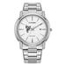Men's Citizen Watch Silver FIU Panthers Eco-Drive White Dial Stainless Steel