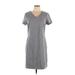 Old Navy Casual Dress - Shift: Gray Dresses - Women's Size Large