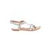 Born Handcrafted Footwear Sandals: Silver Shoes - Women's Size 7 - Open Toe