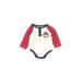 Baby Starters Long Sleeve Onesie: Red Bottoms - Size 6 Month