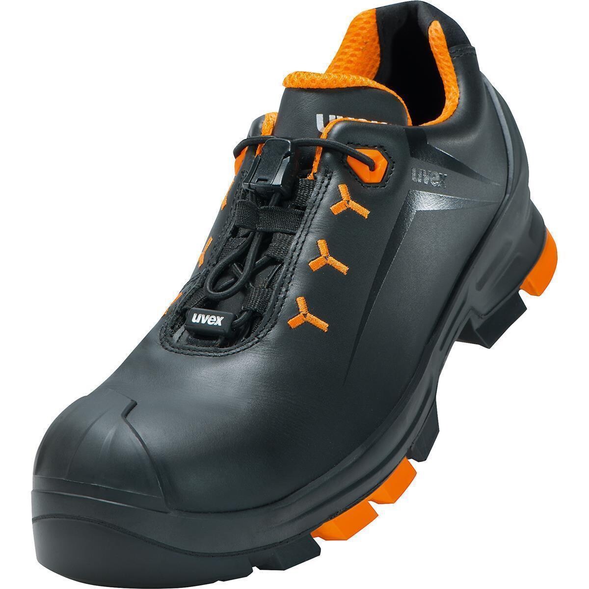 uvex 6502242 uvex 2 Halbschuh S3 SRC, Gr. 42, schwarz/orange Image