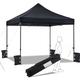 Yaheetech - Tonnelle 3x3m Pliante Imperméable Anti-UV Tente Pavillon Pop-up Portable Gazebo avec