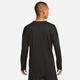 Yogashirt NIKE "YOGA DRI-FIT MEN'S JERSEY CREW" Gr. XXL, schwarz (black, black) Herren Shirts Sport