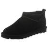Winterboots BEARPAW "SuperShorty ELLE SHORT", Damen, Gr. 38, schwarz, Veloursleder, unifarben, modisch, Schuhe, Schlupfboots mit wasserabweisender mit BearCoat™ Imprägnierung