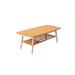 Corrigan Studio® Marjanne French Country Espresso Coffee Table Wood in Brown | 17 H x 47 W x 21.5 D in | Wayfair 2E7578293C4B4469B483BF9F58B3F382