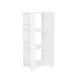 Isabelle & Max™ Montolio Book Nook Cubby Storage Tower w/ Bookshelves Wood in Brown/White | Wayfair 5FA920A027E94DECB002430B761F706A