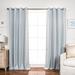 Latitude Run® Kamri Polyester Blackout Curtain Pair Polyester in Green/Blue | 96 H x 52 W in | Wayfair E12EC4587BAE4735A95F81DAA1D3FE5D