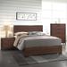 Millwood Pines Brekkin Standard Bed Wood in Brown | 48 H in | Wayfair EFEE1BB2076A4F6C86F81AE3086D3FBB