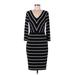 White House Black Market Casual Dress: Black Dresses - Women's Size 6