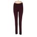 Sonoma Goods for Life Yoga Pants - Low Rise: Burgundy Activewear - Women's Size Medium