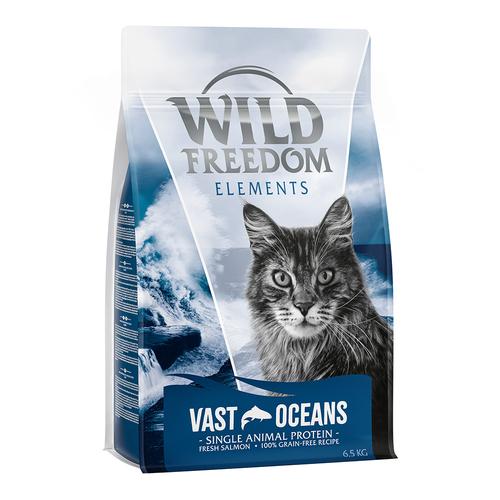 6,5kg Wild Freedom Vast Oceans - Lachs getreidefreies Katzenfutter trocken