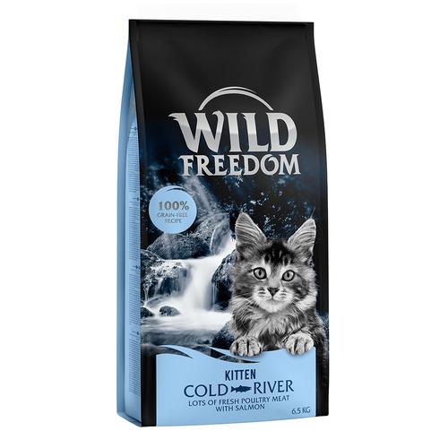 6,5kg Wild Freedom Kitten Cold River - Lachs getreidefreies Katzenfutter trocken