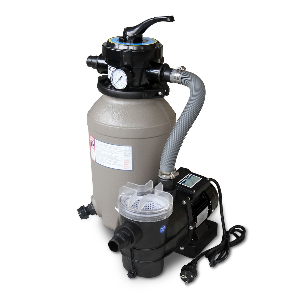 Karibu Poolfilteranlage 4 m3 bestehend aus Sandfilter, Pumpe Image