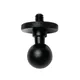 Y1UB Mini 17mm Ball for Head Adapter 1/4 Screw Mount for Hero 10 9 8 Camera Car Auto Mounting