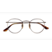 Unisex s round Bronze Titanium Prescription eyeglasses - Eyebuydirect s Ray-Ban RB8247V