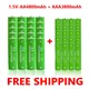 Alkaline Battery aa 1.5v aa and aaa rechargeable batteries 3800mAh aaa rechargeable battery 4800mAh