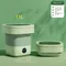 11L 6L Portable Big Capacity Washing Machine With Drain Basket For Apartment Camping Travel