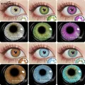 EYESHARE Colored Contact Lenses Eye for Eyes 2pcs Blue Eyes Lens Makeup Cosplay Anime Eyes Lenses