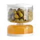 Essiggurken Glas trocken und nass Spender Essiggurke und Oliven Sanduhr Glas Gurken behälter für