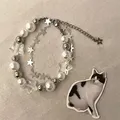 Frauen schmuck Harajuku glänzende Stern Perle Perlen Armband y2k kpop Zubehör verstellbare Armband