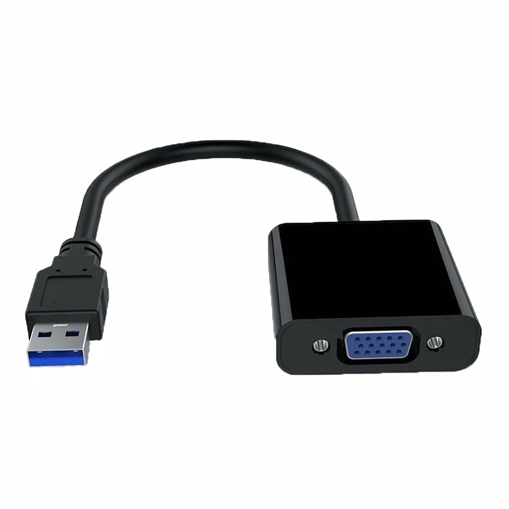USB 3.0 zu VGA Adapter Multi-Display FHD Video Konverter Unterstützung für Windows Computer Desktop Laptop PC für Monitor Projektor Image