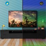 LED TV Stand Black TV Console Media Storage Cabinets for TV Up to 90" - 82.68" x 15.75" x 13.78"