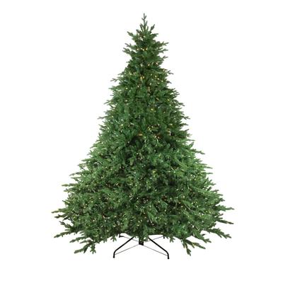 12' Pre-Lit LED Instant Connect Minnesota Balsam Fir Artificial Christmas Tree