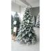 9' Pre-Lit Full Frosted Butte Fir Artificial Christmas Tree - Clear Lights